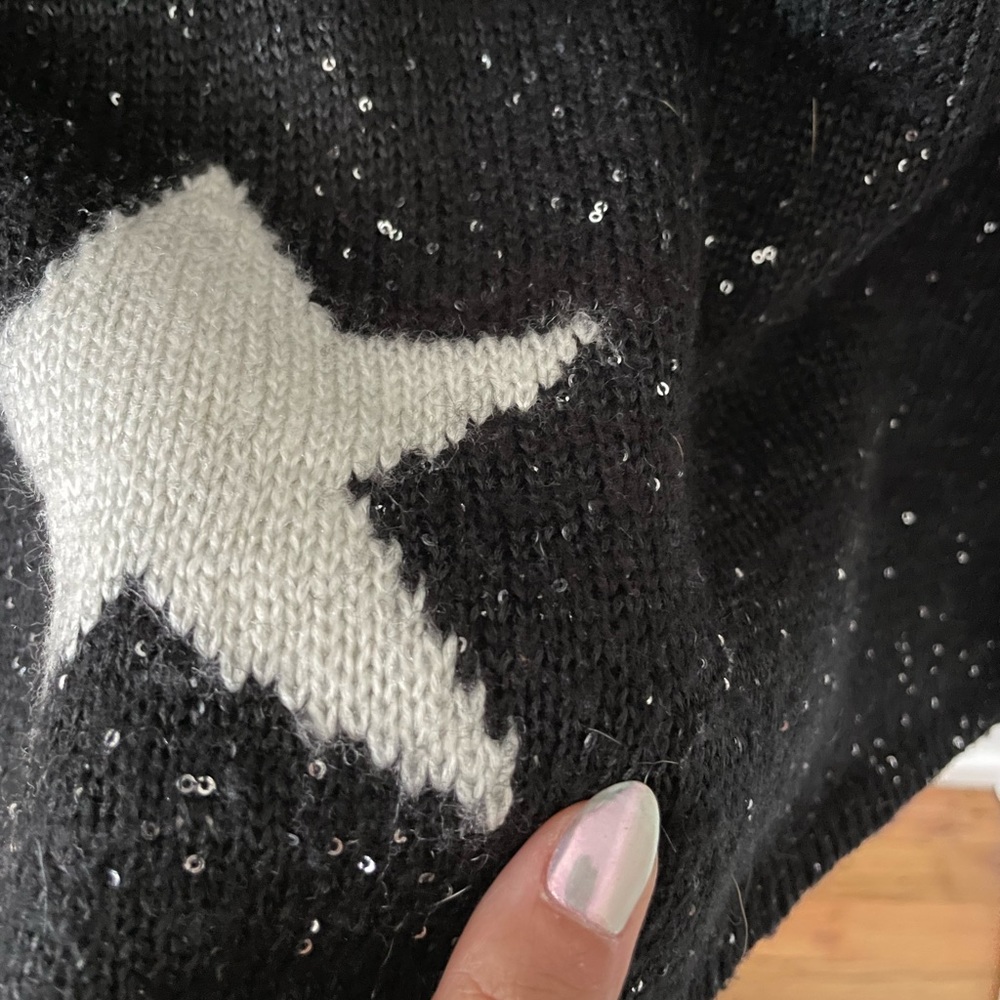 Rewind Sequined Starry Knit Sweater - Picture 3 of 5